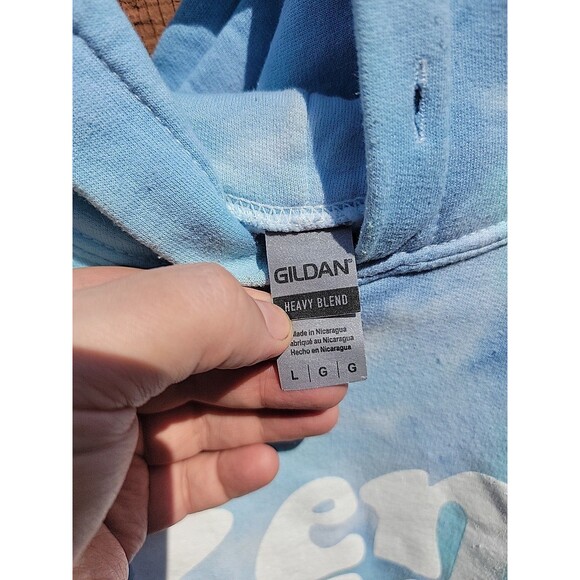 VTG Kent State Tye Dye Hoodie Large - Picture 7 of 7